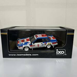 未使用　ixo RAC160 NISSAN 240 RS #9 T.Salonen-S.Harjanne Rally Safari 1984 ミニカー　1/43