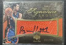 07/08 Upper Deck Ryan Hollins /219 Auto 直筆サイン_画像1