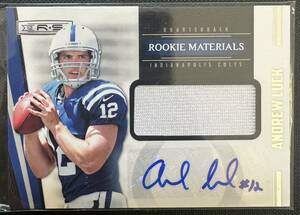 NFL 2012 Panini Andrew Luck /499 Auto 直筆サイン RC ルーキー