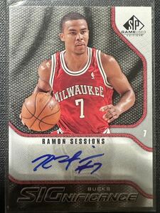 09/10 Upper Deck Ramon Sessions Auto 直筆サイン