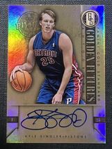 11/12 Panini Kyle Singler Auto 直筆サイン RC ルーキー_画像1