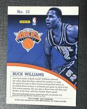 13/14 Panini Buck Williams Auto 直筆サイン_画像2