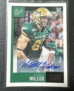 NFL 2020 Panini Mitchell Wilcox Auto 直筆サイン RC ルーキー