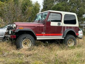 1984年　AMC JEEP レストアベース 車検証付き 1万 スタート 売り切り