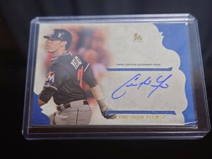 2015 Topps MIAMI MARLINS CHRISTIAN YELICH auto SSA-CY