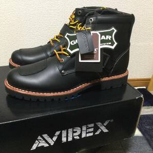 AVIREX アヴィレックス TIGER タイガー バイカー ショート ブーツ黒  中古品の画像1