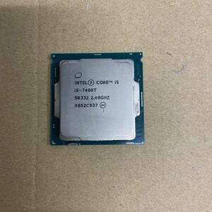 ロ64 CPU Intel Core i5 7400T