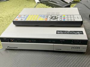 JCOM デジタルケーブルテレビ STB BD-V301J カード付　CATV　リモコン付