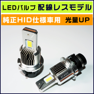 ■光量UP 無加工 D2S 純正HID交換用LEDヘッドライト 日産 フェアレディZ Z34 H20.12～R4.7