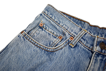 K-4291★Levi's リーバイス 603-0217★貴重レア 1992年 90s ヴィンテージ デニム スリムストレート テーパード ジーンズ W-31 _画像4