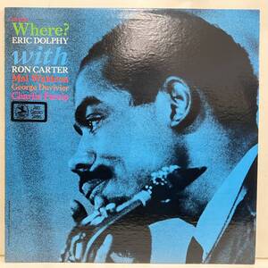 ●即決LP Eric Dolphy / Where prst7843 j39319 米盤、中央紫Trident、刻印無し エリック・ドルフィー