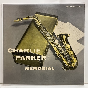 ●即決LP Charlie Parker /Memorial Vol2 mg12009 j39241 米盤、マルーン、Rvg手書刻印。 Mono チャーリー・パーカー 