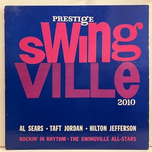 ●即決LP Swingville All Stars / Rockin' in Rhythm svlp2010 j39272 米オリジナル、マルーン銀Dg Rvg機械刻印Mono アル・シアーズ