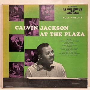●即決LP Calvin Jackson / at the Plaza Lxa1005 j39290 米オリジナル、Dg Mono カルヴィン・ジャクソン