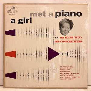 ●即決LP Beryl Booker / A Girl Met A Piano mg26007 jv5819 米オリジナル、10インチ。ドラマーDg Mono ベリル・ブッカー