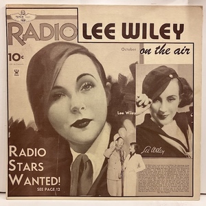 ●即決VOCAL LP Lee Wiley / On The Air Totem1021 jv5834 リー・ワイリー、32/34/35年ラジオ・ライブ音源 米オリジナル