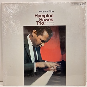 ●即決LP Hampton Hawes / Here and Now s7617 j39447 米オリジナル、黒金ツヤDg Stereo D3D4 