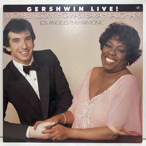 ●即決VOCAL LP Sarah Vaughan / Gershwin Live FM37277 jv5850 米オリジナル サラ・ヴォーン