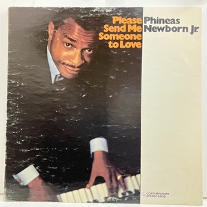 ●即決LP Phineas Newborn Jr / Please Send Me Someone To Love S7622 j39483 米オリジ 艶緑Dg Stereo D3D1 フィニアス・ニューボーン