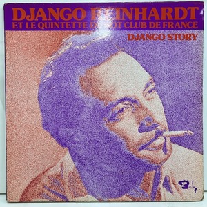 ●即決VOCAL LP Django Reinhardt / Django Story 80929/30 ej4168 仏盤75年プレス 47/53年録音