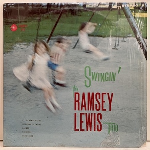 ●即決LP Ramsey Lewis Trio / Swingin' lps-771 j39514 米ステレオ・オリジナル、青グラデDg Stereo 