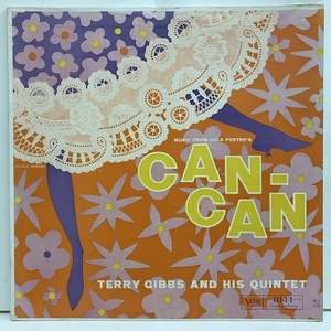 ●即決LP j39526 Terry Gibbs / Can Can mgv2136 米オリジナル、黒銀T/Vinc Dg Mono HERB ELLIS