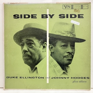 ●即決LP Duke Ellington Johnny Hodges / Side by Side Mgv8345 j39531 米盤、黒銀Vinc/TpDg Mono ジョニー・ホッジス