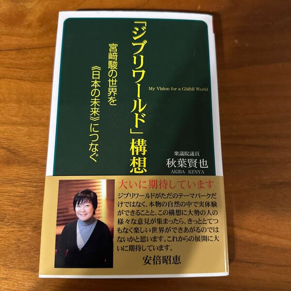 「ジブリワールド」構想　宮崎駿の世界を《日本の未来》につなぐ 秋葉賢也／著