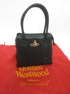 Vivienne Westwood プレーンハンドバッグ / ヴィヴィアンウエストウッド [B58241]