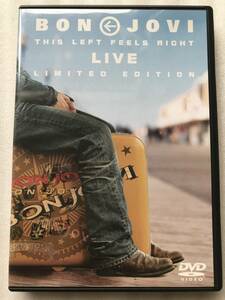 BON JOVI THIS LEFT FEELS RIGHT LIVE LIMITED EDITION 国内盤限定2枚組DVD ボンジョビ 他多数出品中