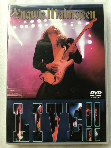 YNGWIE MALMSTEEN イングウェイマルムスティーン ライブ 国内盤 中古 DVD 貴重品 他多数出品中