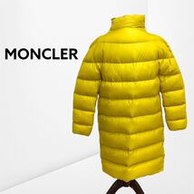 MONCLER モンクレール CANARD 袖ワッペン ナイロン アシンメトリー スタンドカラー ダウンコート メンズ 49378-05-53048_画像2