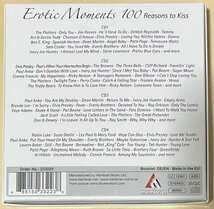 Erotic Moments 100 Reasons To Kiss 4CD The Platters Elvis Presley Sam Cooke Cliff Richard Dean Martin Everly Brothers Patti Page_画像2