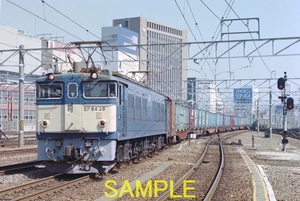 ☆90～10年代鉄道10jpgCD[EF64牽引単機・重連貨物他(28号機、名古屋駅)]☆