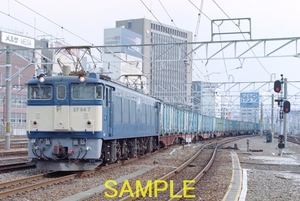 ☆90～10年代鉄道10jpgCD[EF64牽引単機・重連貨物他(7号機、名古屋・中央西線鶴舞・東海道線清洲駅)]☆