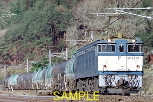 ☆90～10年代鉄道10jpgCD[EF64牽引単機・重連貨物他(30号機(中央西線高蔵寺～定光寺、十二兼～野尻他)、31号機(春日井駅))]☆