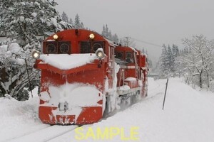 ☆90～00年代鉄道12jpgCD[只見線DE15排雪列車、DE10+マヤ34只見線検測]☆