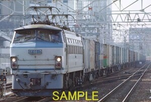 ☆90～00年代鉄道10jpgCD[EF66-16・17・18・19・21・23・24+コキ(東海道線名古屋駅)]☆