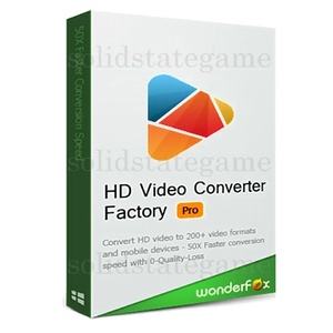 【最新版】 WonderFox HD Video Converter Factory Pro 動画・音楽変換・編集・ダウンロード・PC画面録画・録音ソフト 無期限・永久版