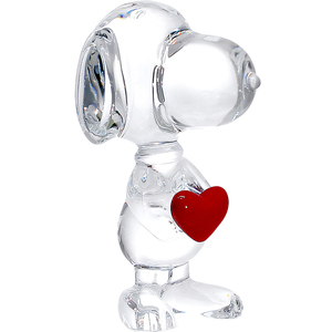  baccarat BACCARATfigyu Lynn Snoopy Heart crystal стекло 5115