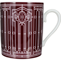 エルメス HERMES マグカップ ペア Hデコ ルージュ ホワイト H Deco rouge set of 2 mugs No1 No2 3227_画像4