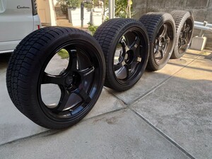 現行スープラ☆グッドイヤー　ICE NAVI　8　255/35R19 96q 275/35R19 100q　WedsSport RN-05M　19×9.0J　19×10.0J中古品4本