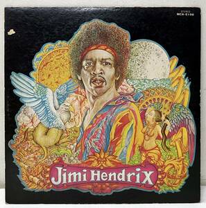 Y43312▲国内盤 Jimi Hendrix in the beginning LPレコード ジミ・ヘンドリックス/ヘイ・李イ/朝日のあたる家/Let the god sing