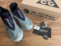 中古 送料無料 / ナイキ NIKE ACG Mountain Fly GORE-TEX CT2904-300 Clay Green 30cm US12/ マウンテンフライゴアテックススニーカー_画像5