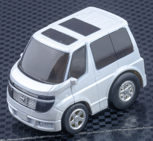 5台～送料無料 中古美品 チョロQ 21 日産 エルグランド パールホワイト NISSAN ELGRAND CHORO-Q EMDT