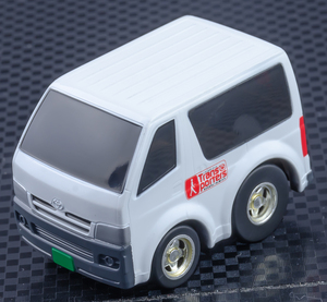 5台～送料無料 中古美品 チョロQ 踊る大捜査線 トヨタ ハイエース TOYOTA HIACE フジテレビ 織田裕二 CHORO-Q EMDT