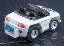 5台～送料無料 新品 K-CAR 特注 チョロQ ホンダ ビート ホワイト HONDA BEAT CHORO-Q EMDT_画像3