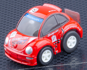 5台～送料無料 中古美品 チョロQ スナップオン ニュービートル SNAP ON 佐々木孝太 BEETLE VW CHORO-Q EMDT