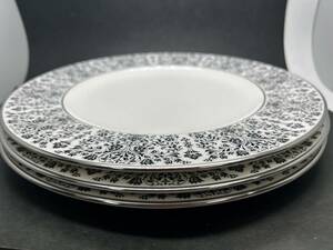 【08】NORITAKE/ノリタケ ディナープレート 27㎝ 3枚 「ELEGANTE」