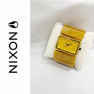NIXON ニクソン 腕時計 LOVE HOTNESS THE VEGA べっ甲 ブレスレット 11D イエロー